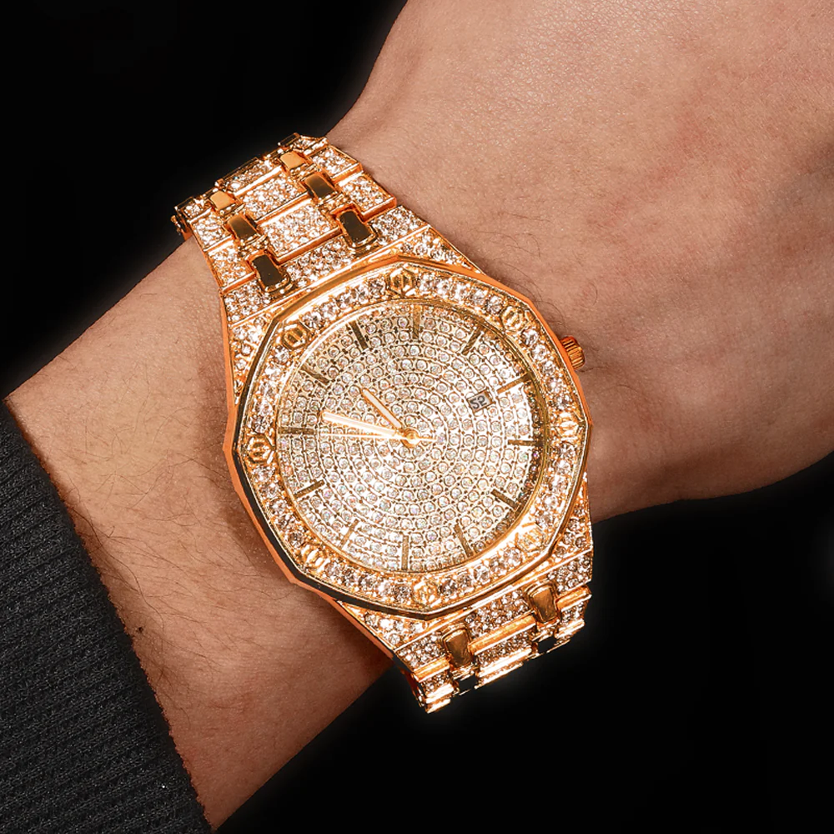 RYMALON. | Roségouden Bust Down Horloge